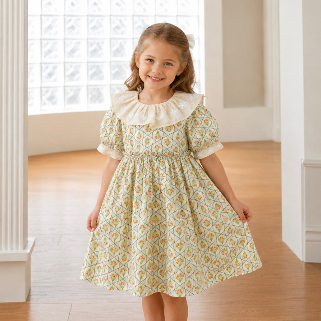 Tiara Garden Puff Dress