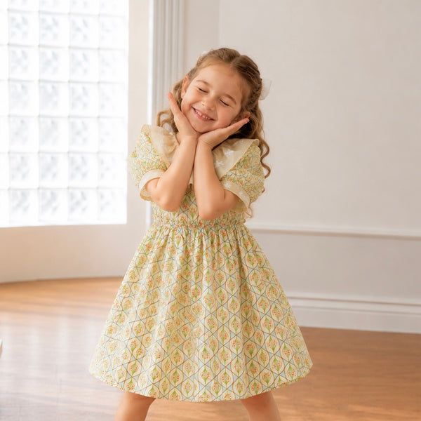 Tiara Garden Puff Dress