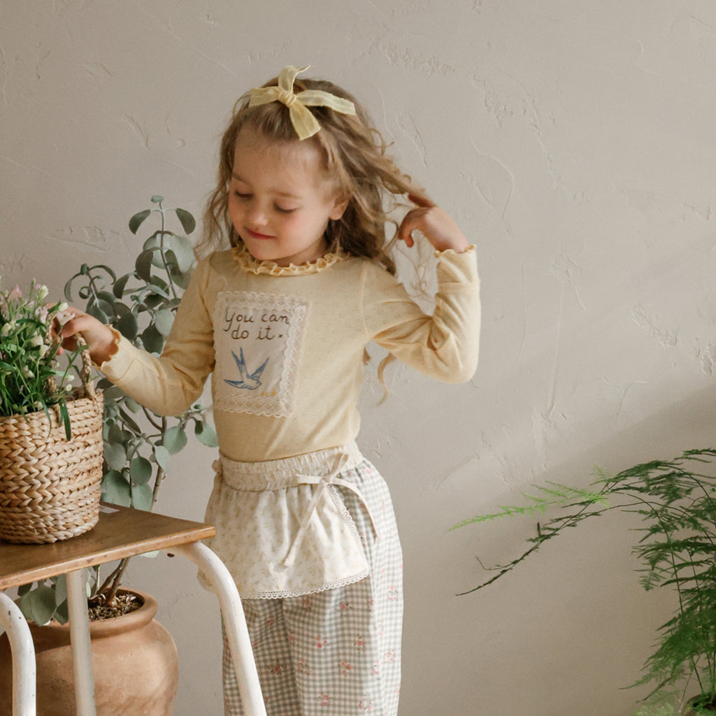 Puella Flo Rabi Daisy Hair Pin in Yellow | girls hair accessory | Victoria Kids Wear