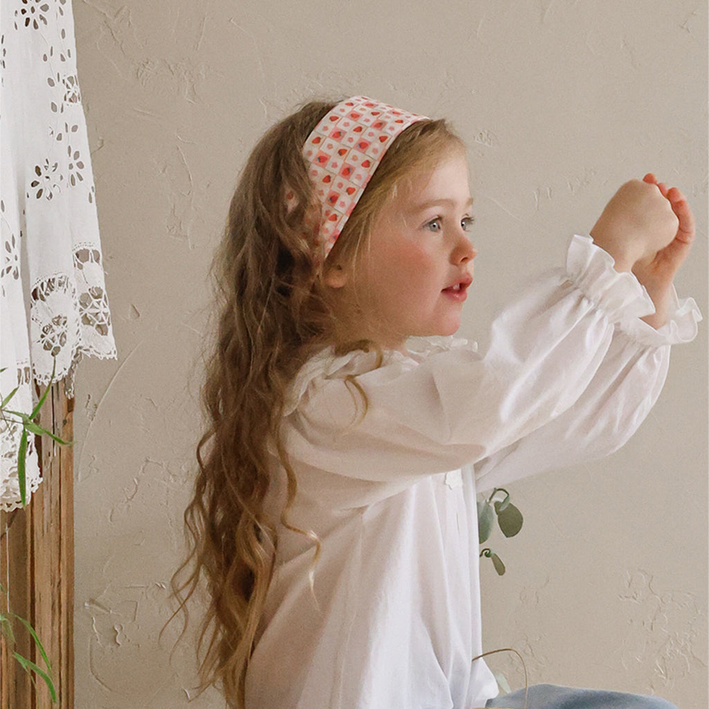 Arona Scarf Pattern A - Pink
