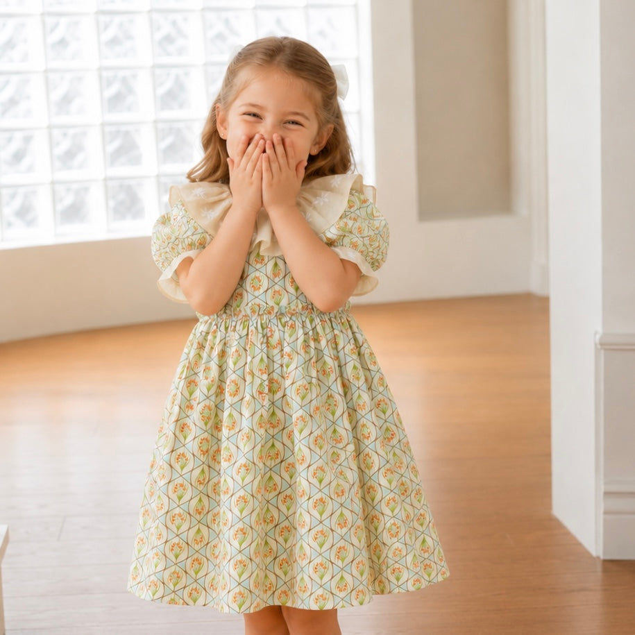 Tiara Garden Puff Dress