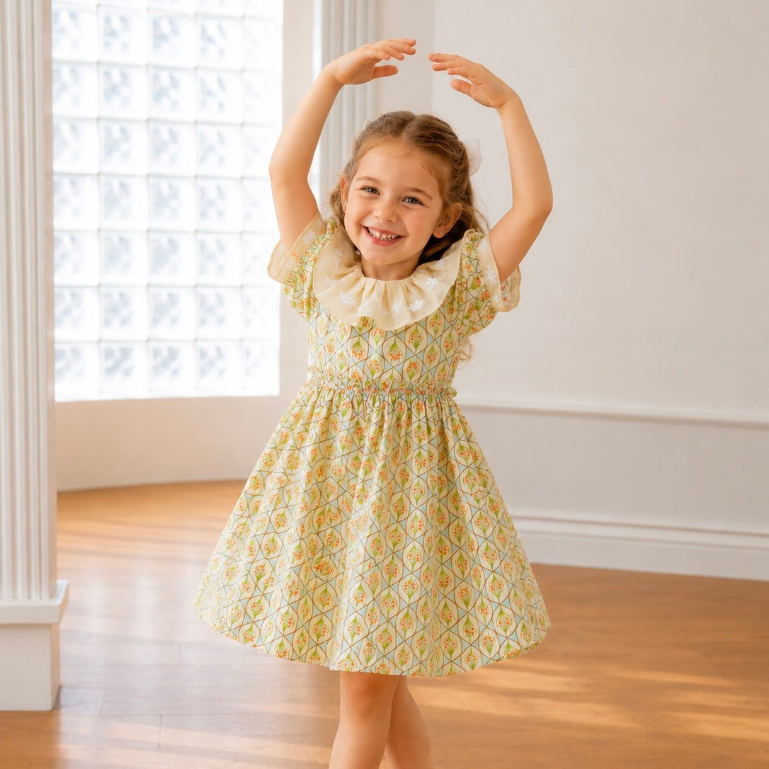 Tiara Garden Puff Dress