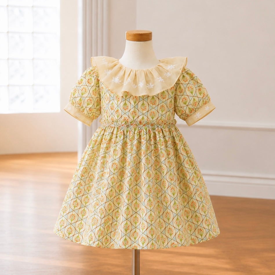 Tiara Garden Puff Dress