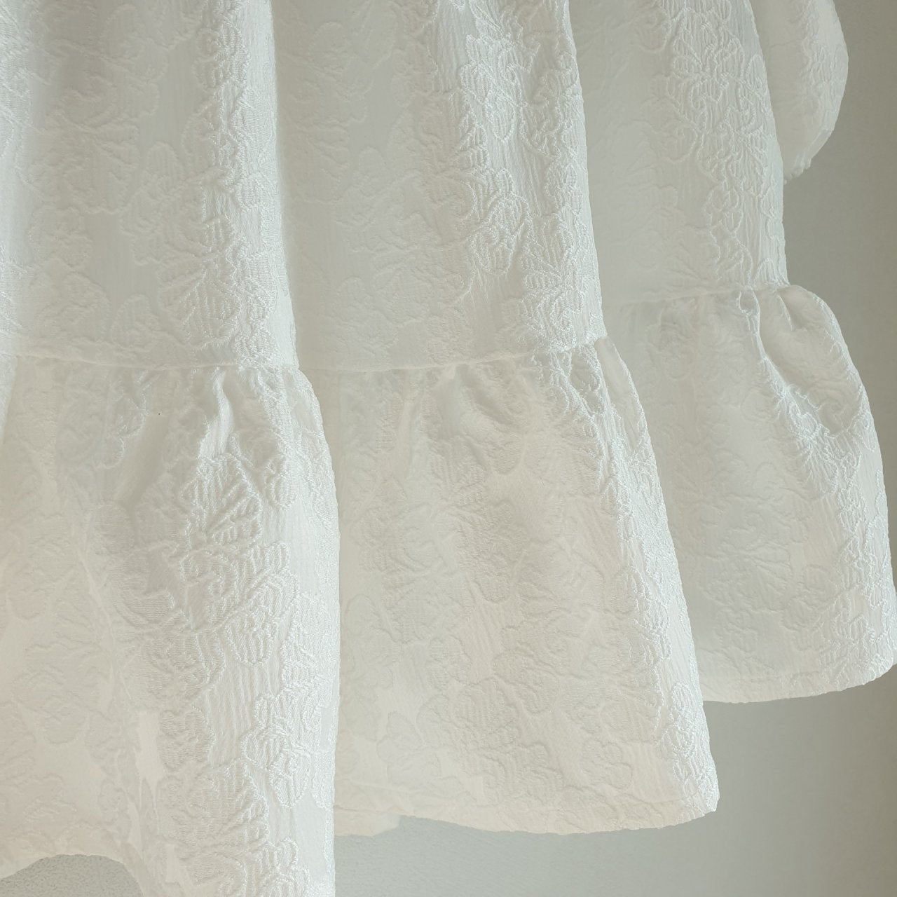 Kate Cotton Eyelet Dress - Ivory