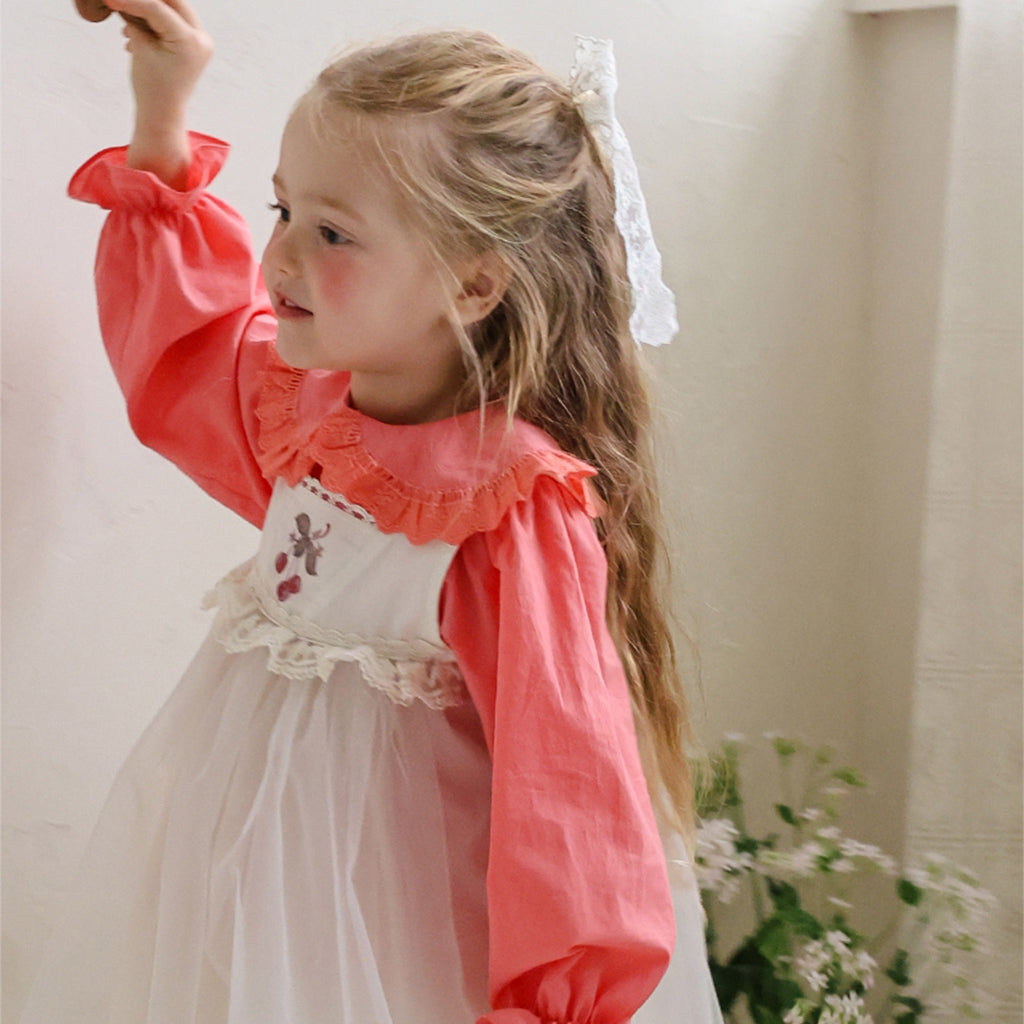 Madeline Ribbon Hair Clip - Ivory