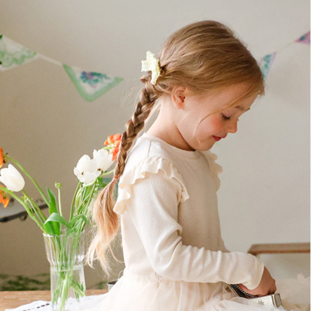 Puella Flo Lou Bow Hair Clip in Yellow | girls hair accessory | Victoria Kids Wear