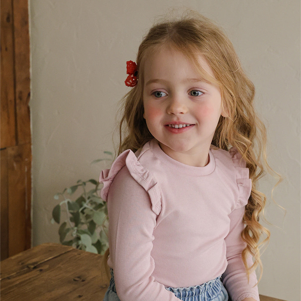Lou Bow Hair Clip - Red