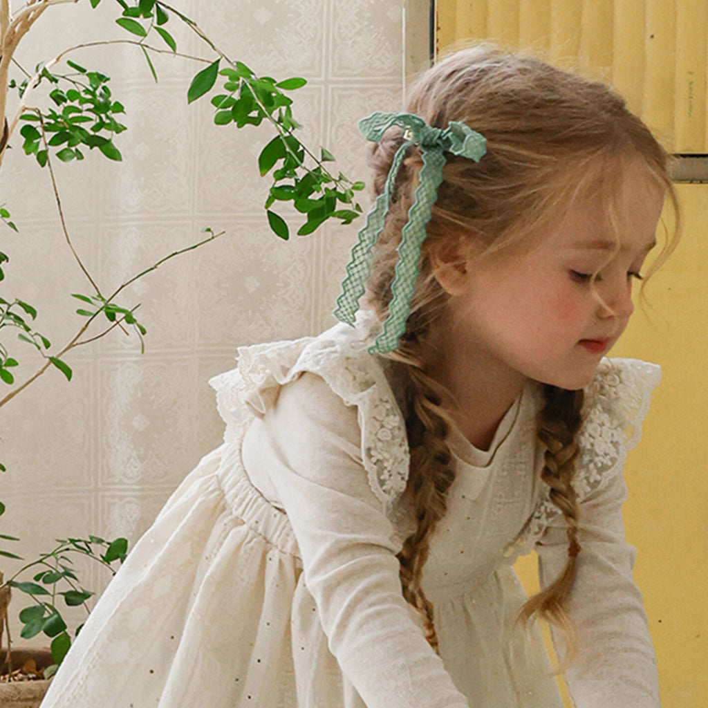 Puella Flo Rio Twisted Hair Clip in Green | girls hair accessory | Victoria Kids Wear