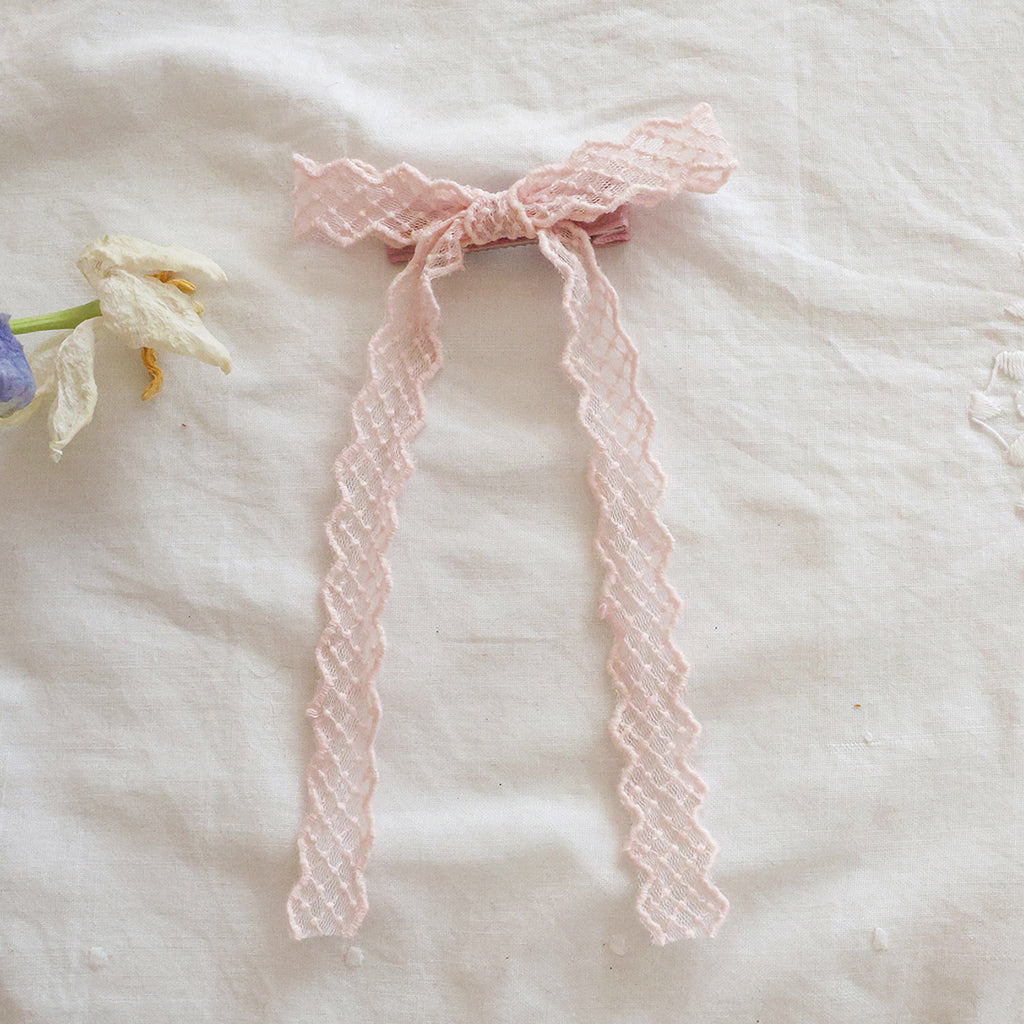 Rio Twisted Hair Clip - Pink