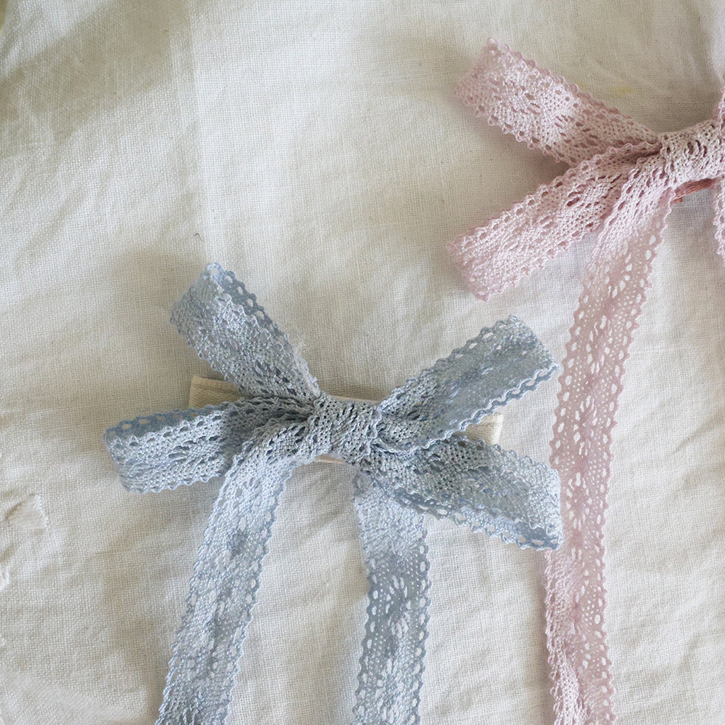 Jen Floral Hair Pin - Blue